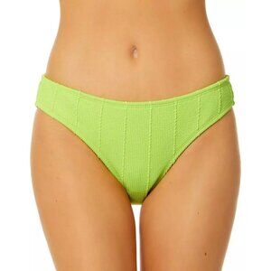 Salt + Cove Bikini Swim Bottom Textured Hipster Lime Green XL